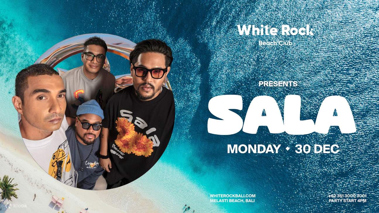 New Year's Eve at White Rock Beach Club Bali 2024 Klook New Zealand