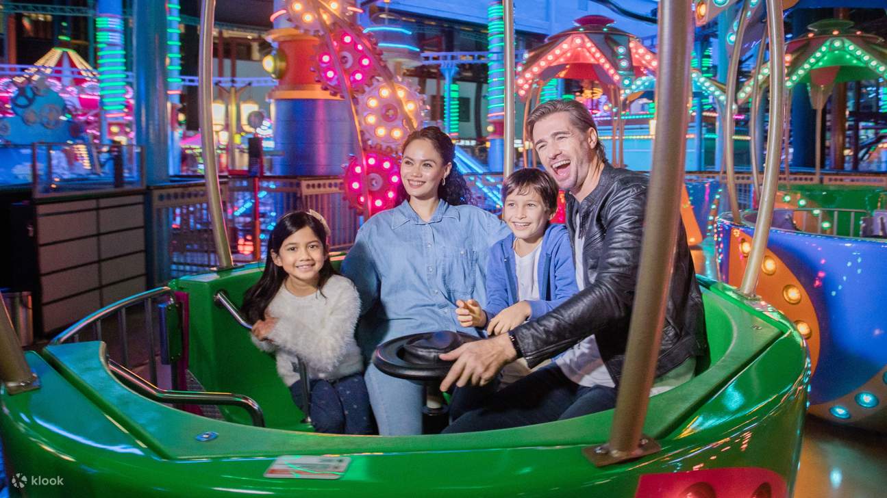 Billet pour le parc d'attractions intérieur Skytropolis à Genting Highlands