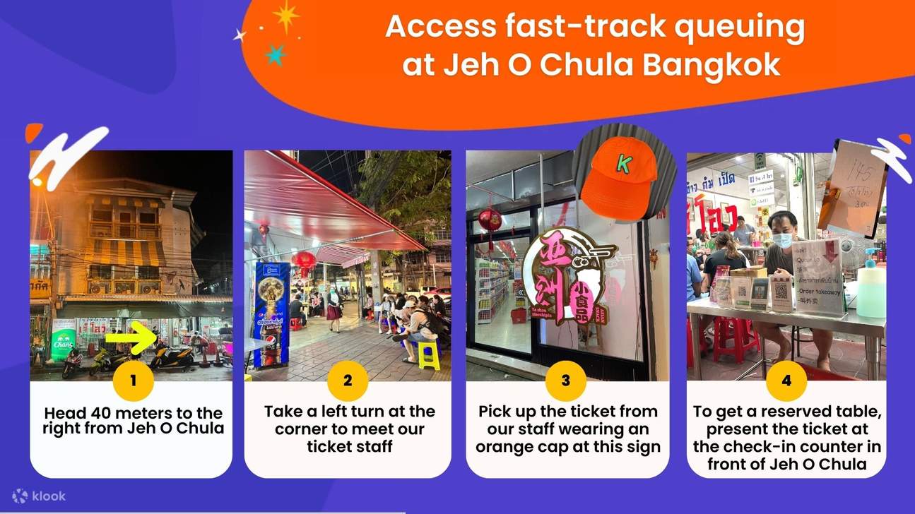 What is the best time to queue for Jay Fai and Jeh O