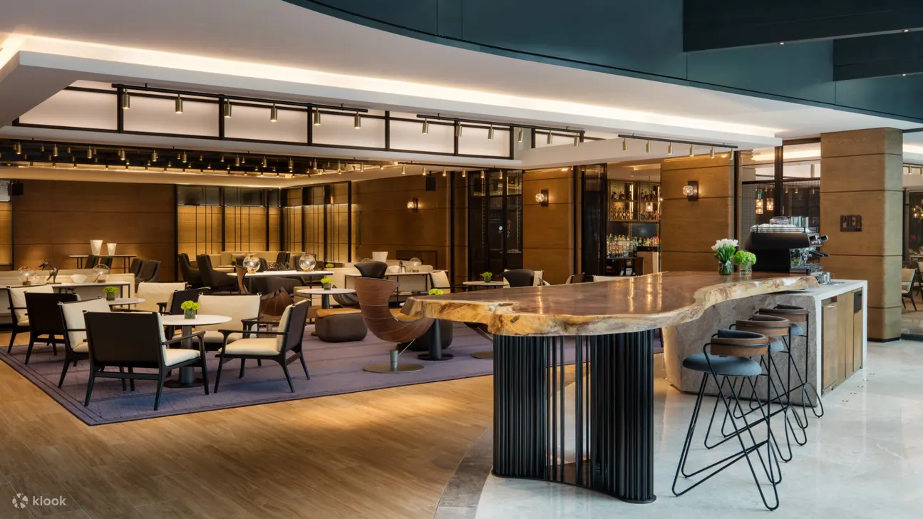 海洋公园万豪酒店 Hong Kong Ocean Park Marriott Hotel｜海岸酒廊｜和风下午茶、烧烤风味自助晚餐