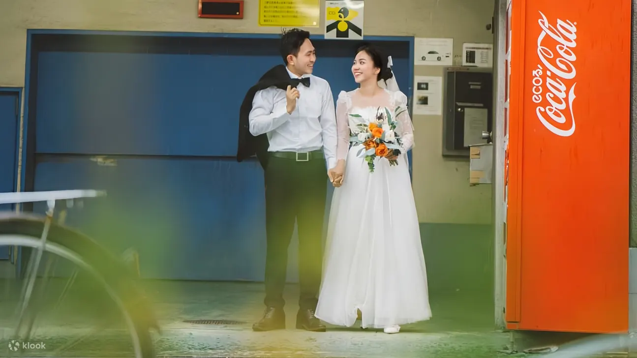 ins风婚纱照