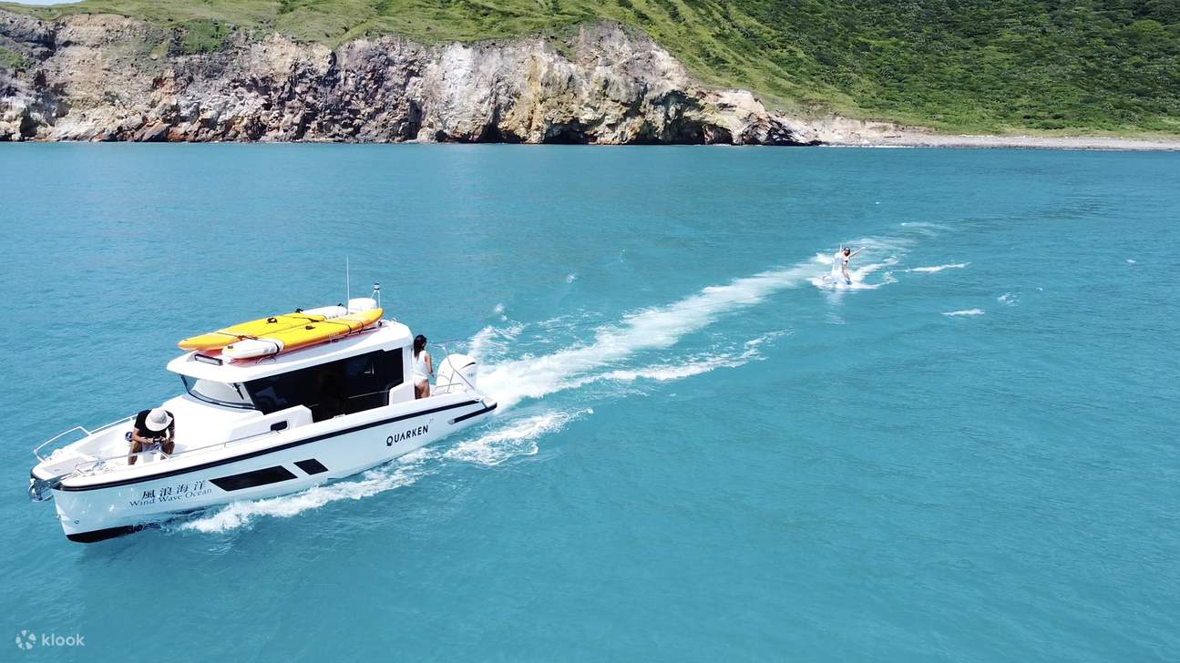 Yilan: Pengalaman Pandu Sendiri Bot Layar Pulau Guishan