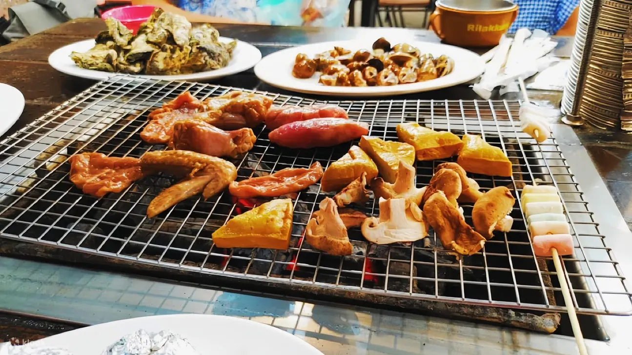 澎湖山水夏日碳烤