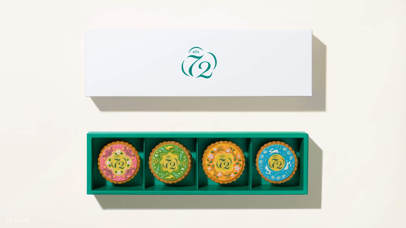 Atlr.72™ 花朵月饼[礼盒装] - Klook客路
