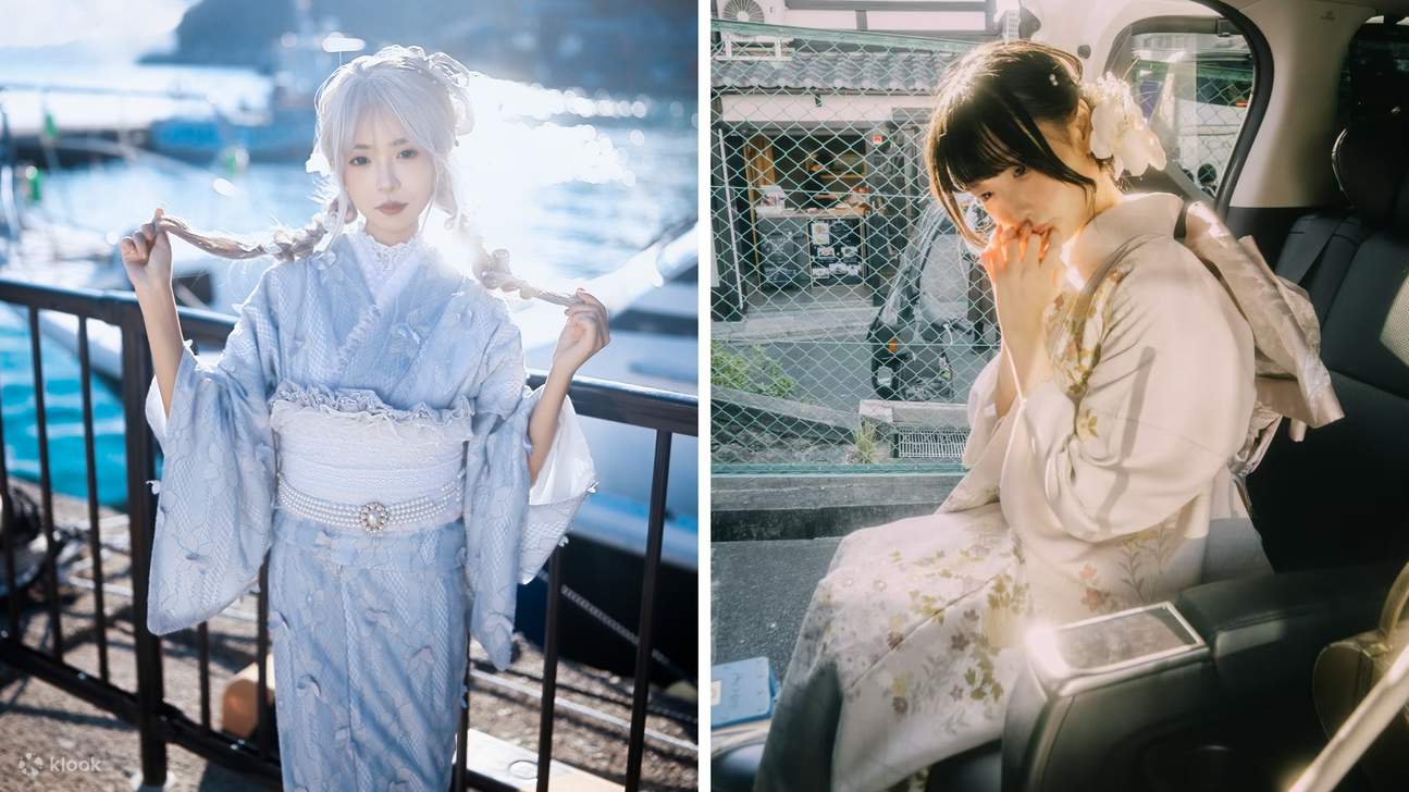 Cho thuê kimono ở chùa Kiyomizu, Kyoto