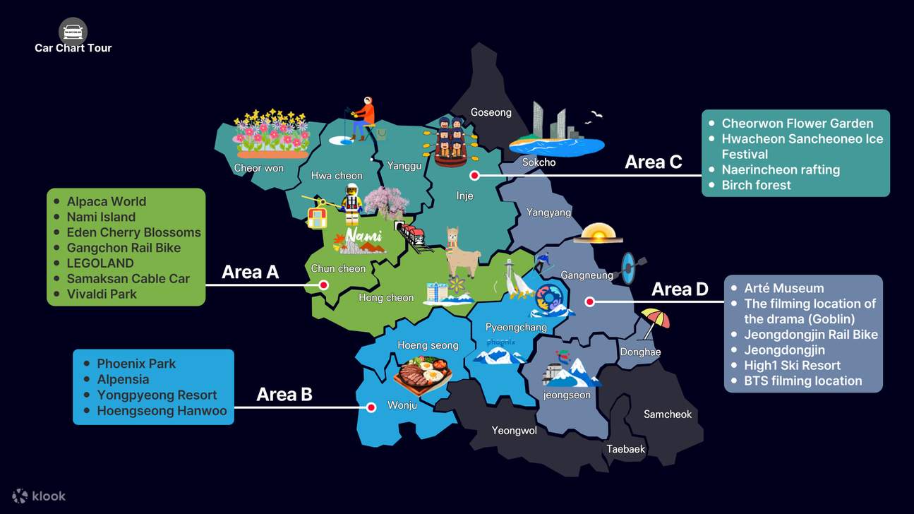 Private Car Charter in Incheon City