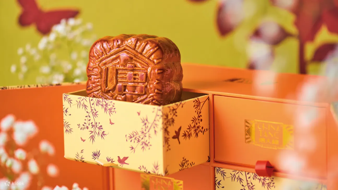 中秋月餅禮盒,經典雙黃白蓮蓉月餅,迷你匠心奶黃月餅
