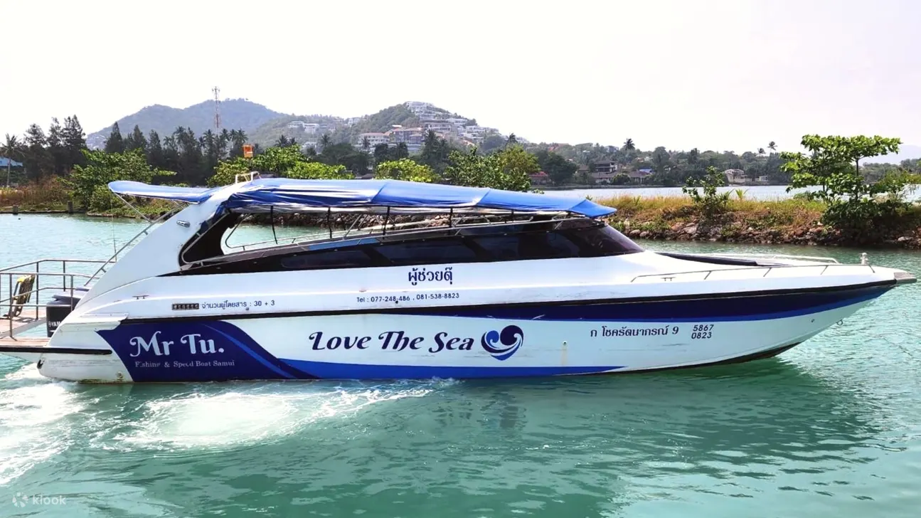 Speedboat from Koh Samui to Koh Phangan