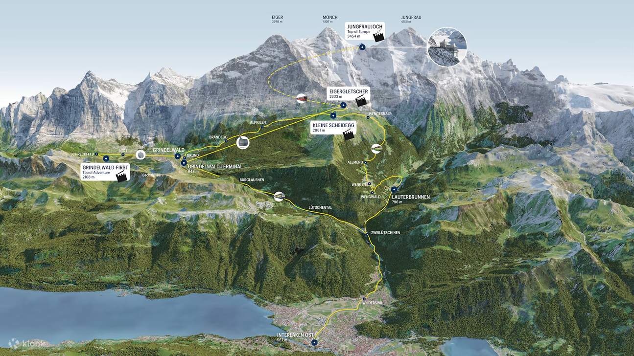 Jungfraujoch Top of Europe Ticket with Seat Reservation - Klook