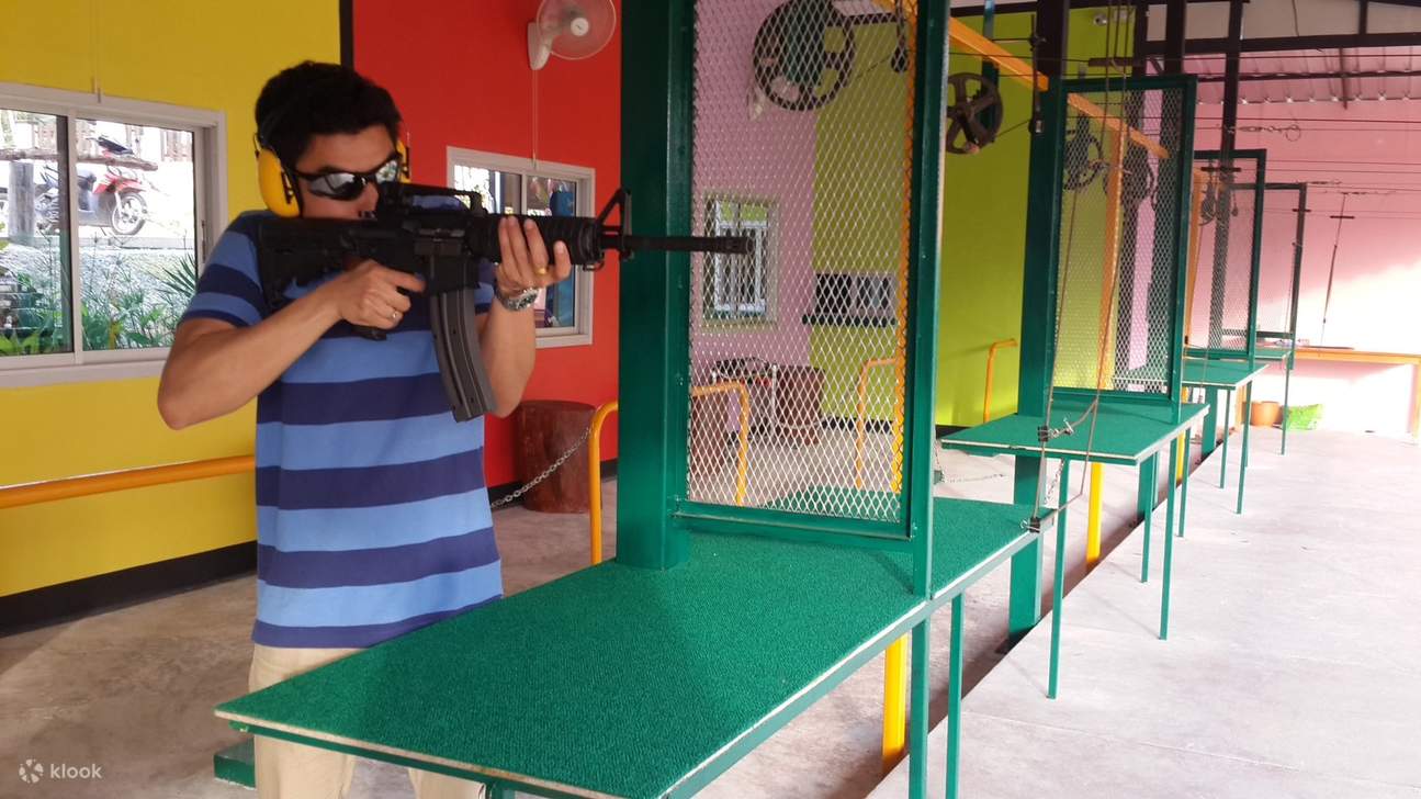 Join In Samui Paragon Gun Shooting Range in Suratthani Klook Philippines