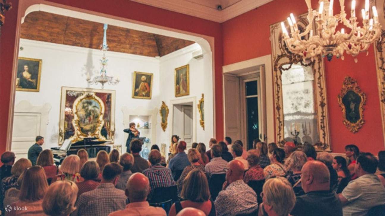 Take your seat in the stunning Santo Stefano Auditorium for an unforgettable musical evening