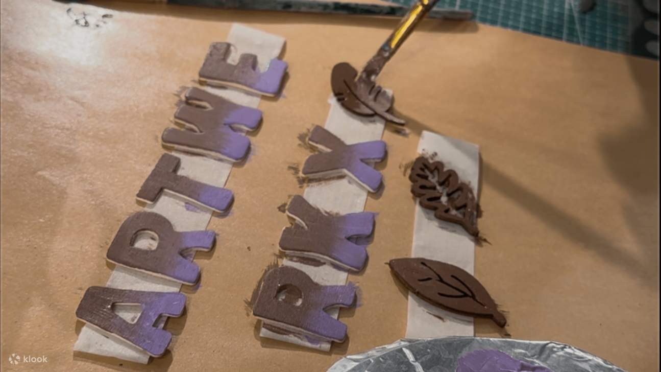 Workshop Papan Nama Kayu oleh Art Werkx