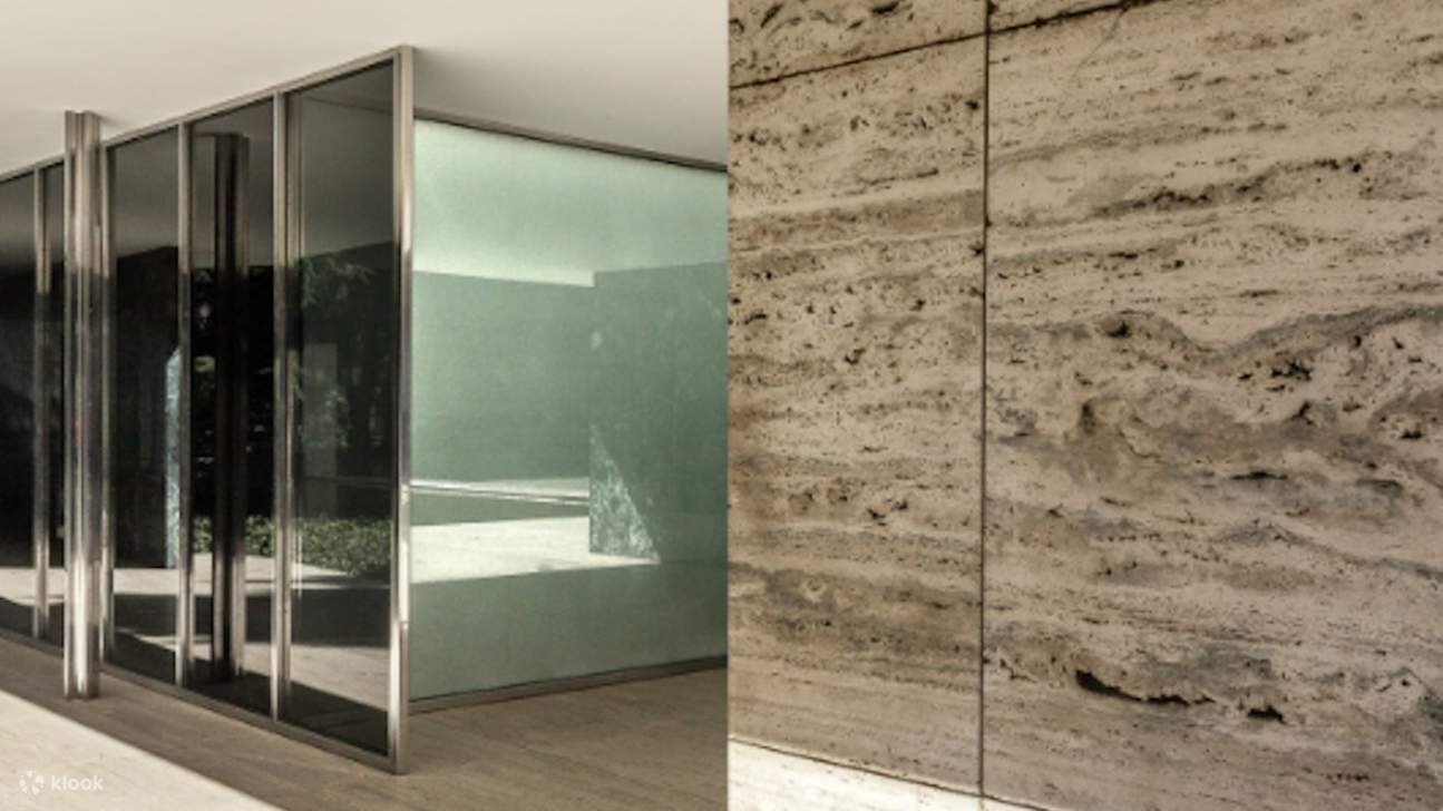 Павильон, реконструированный в 1986 году, остается символом современных архитектурных инноваций и влияния.