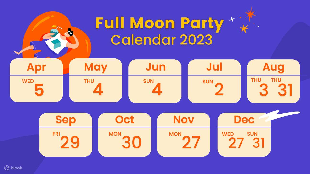 Full Moon Party transfer Koh Samui to Koh Phanga Klook