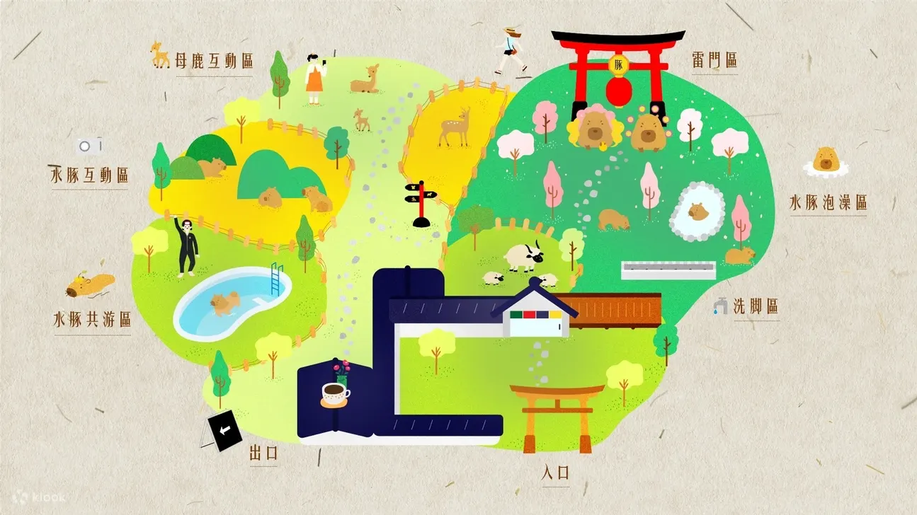 鹿ㄦ岛水豚生态园区