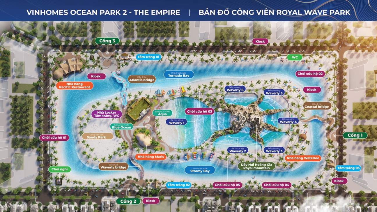 하노이 빈원더스 웨이브 파크 & 워터파크 티켓