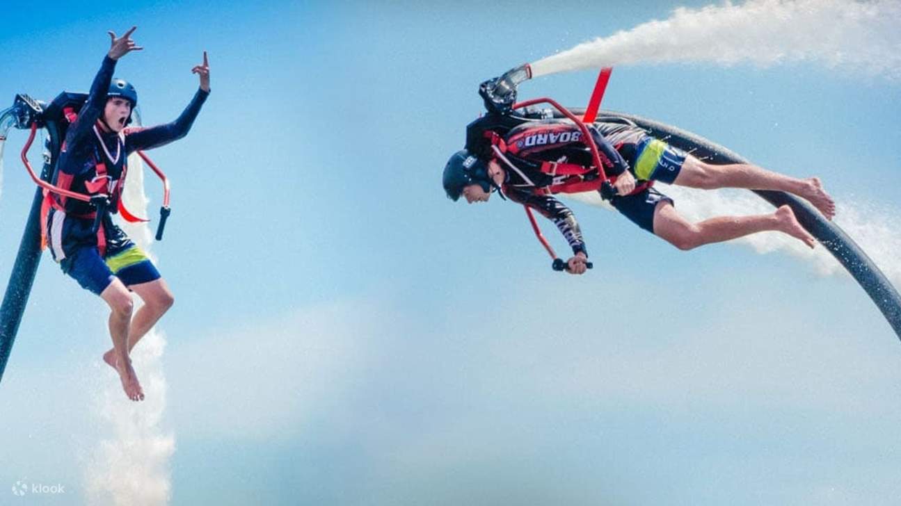 High-flying fun over Dubai’s stunning coastline—Jet Pack adventure like no other!