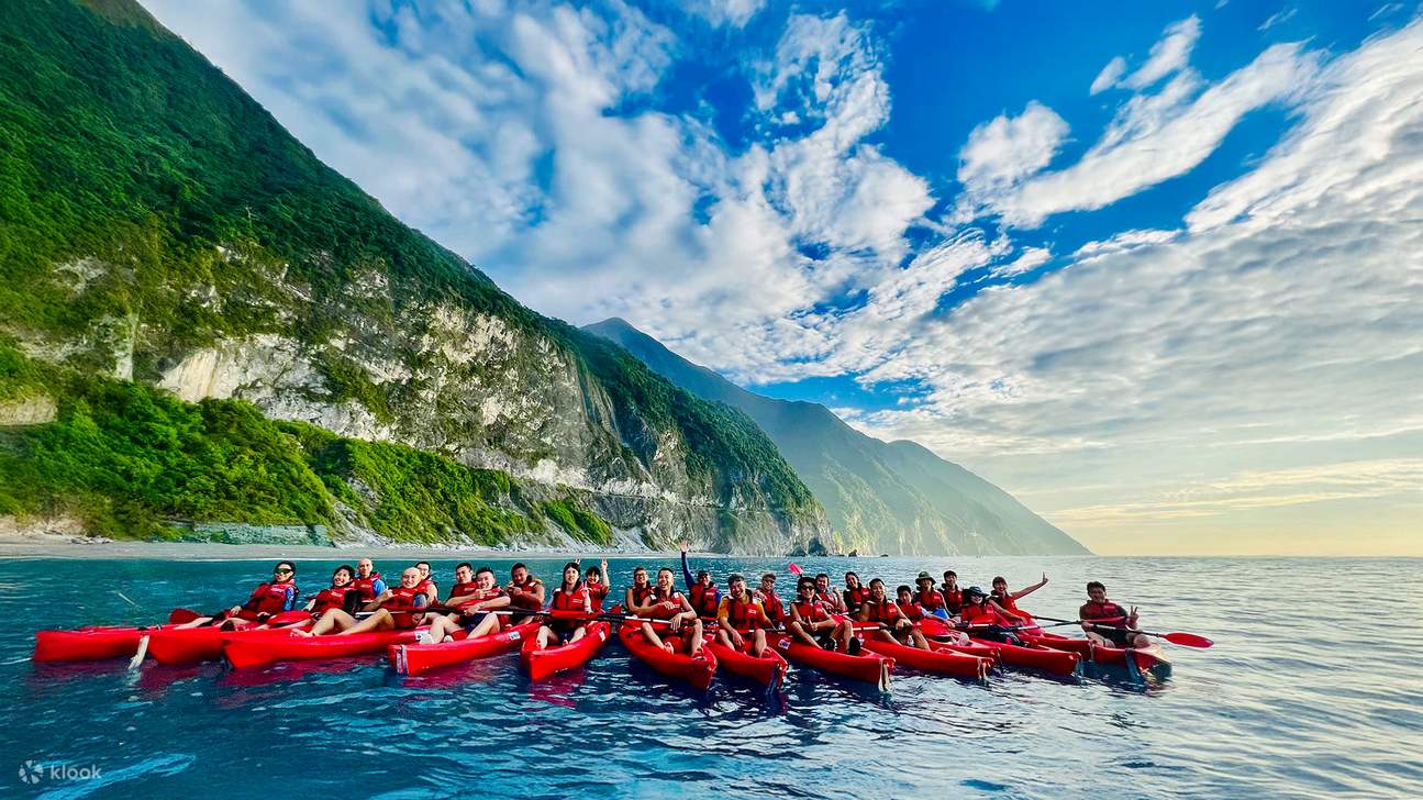 Hualien｜Kayak alle Scogliere di Qingshui e SUP