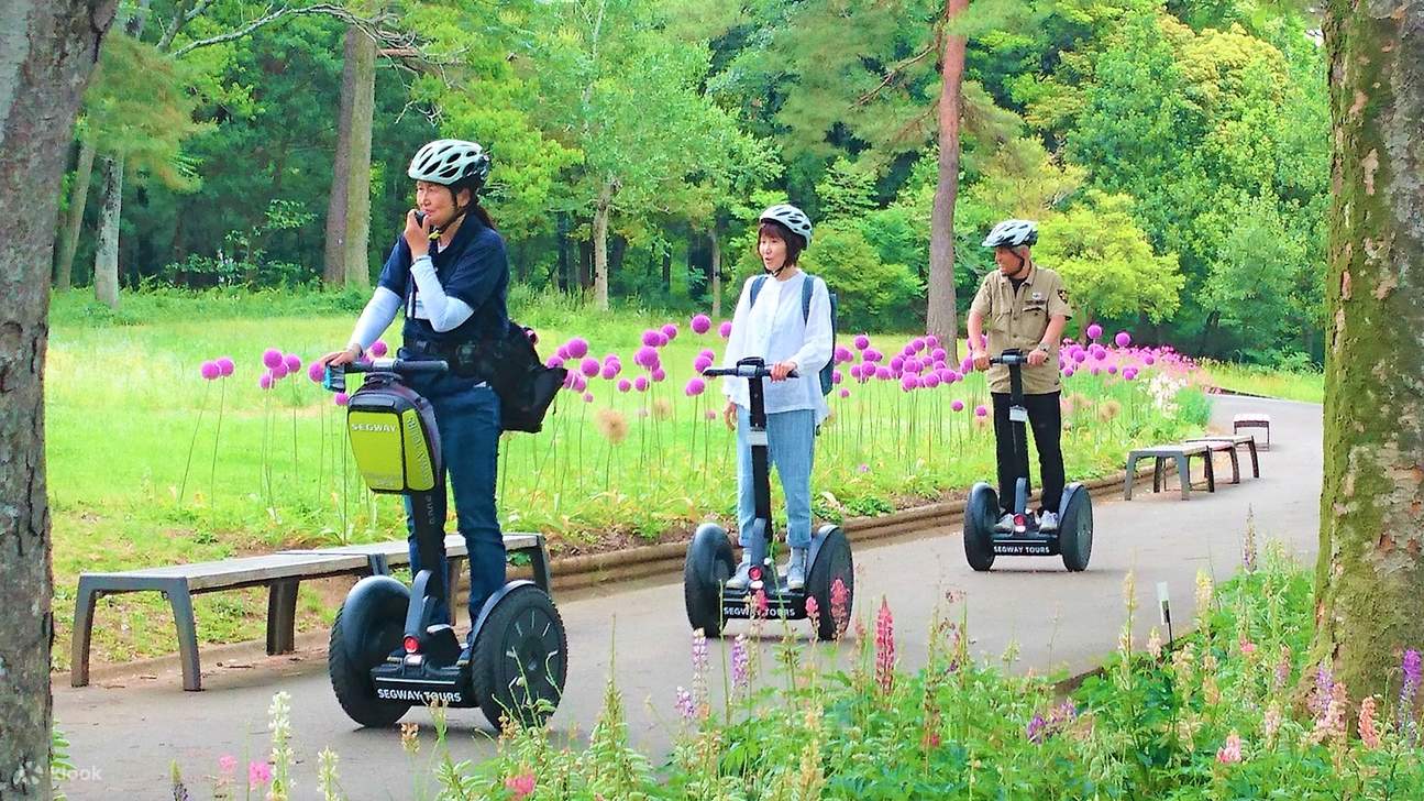 Tour in Segway nel Parco Forestale di Saitama