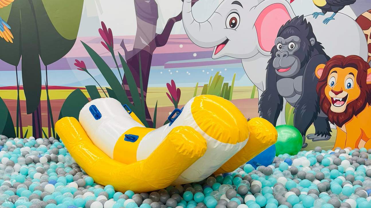 Vé vào Công viên giải trí trong nhà Ninja Forest + Spacetopia Kids ở KL