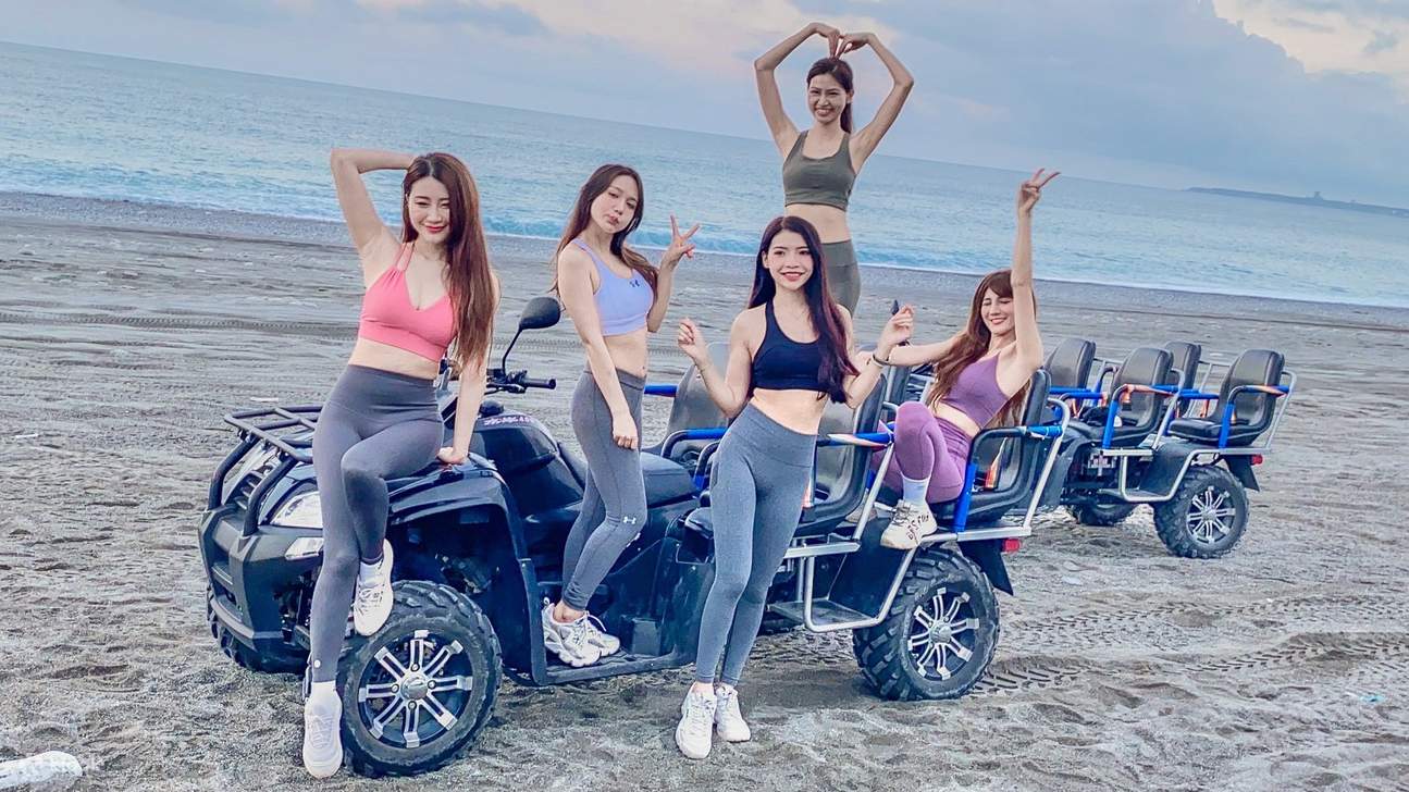 Ciao Ocean Heart Sky Mirror Beach Car [Itinerario imperdibile consigliato dalle celebrità di Internet quando si viaggia a Hualien]