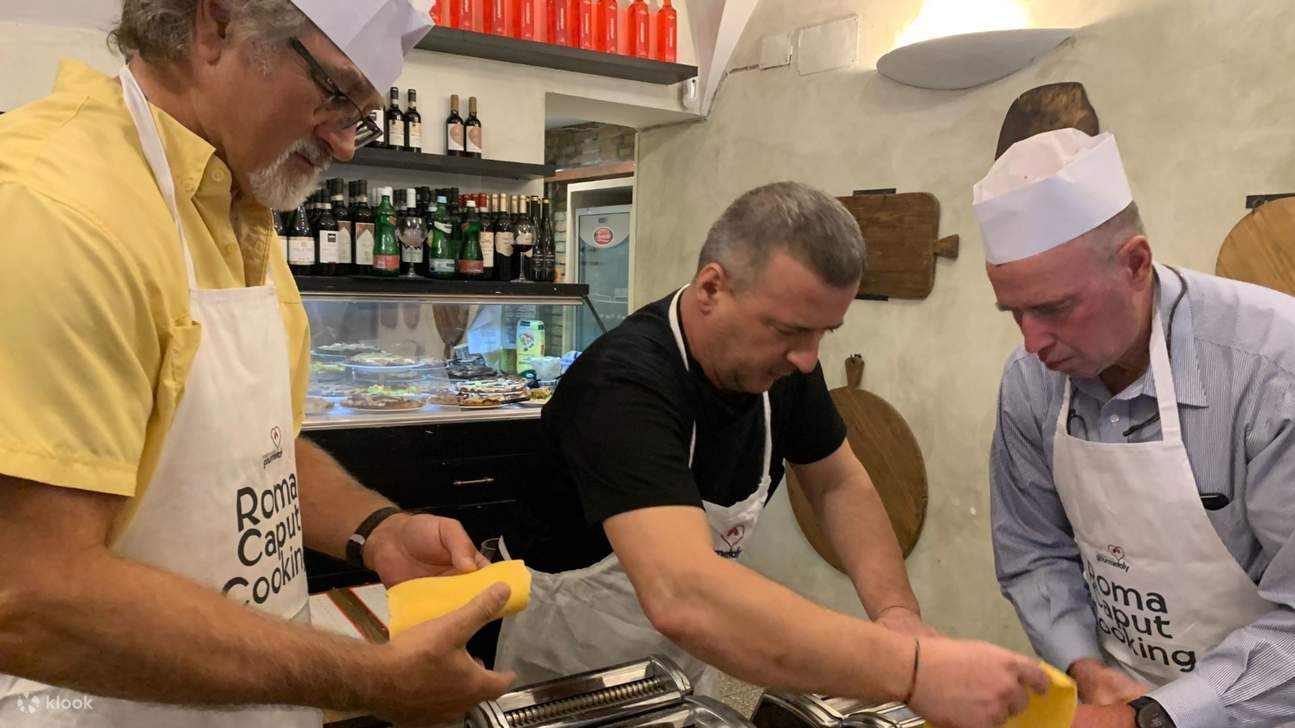 Кулинарный мастер-класс на закате в Риме
