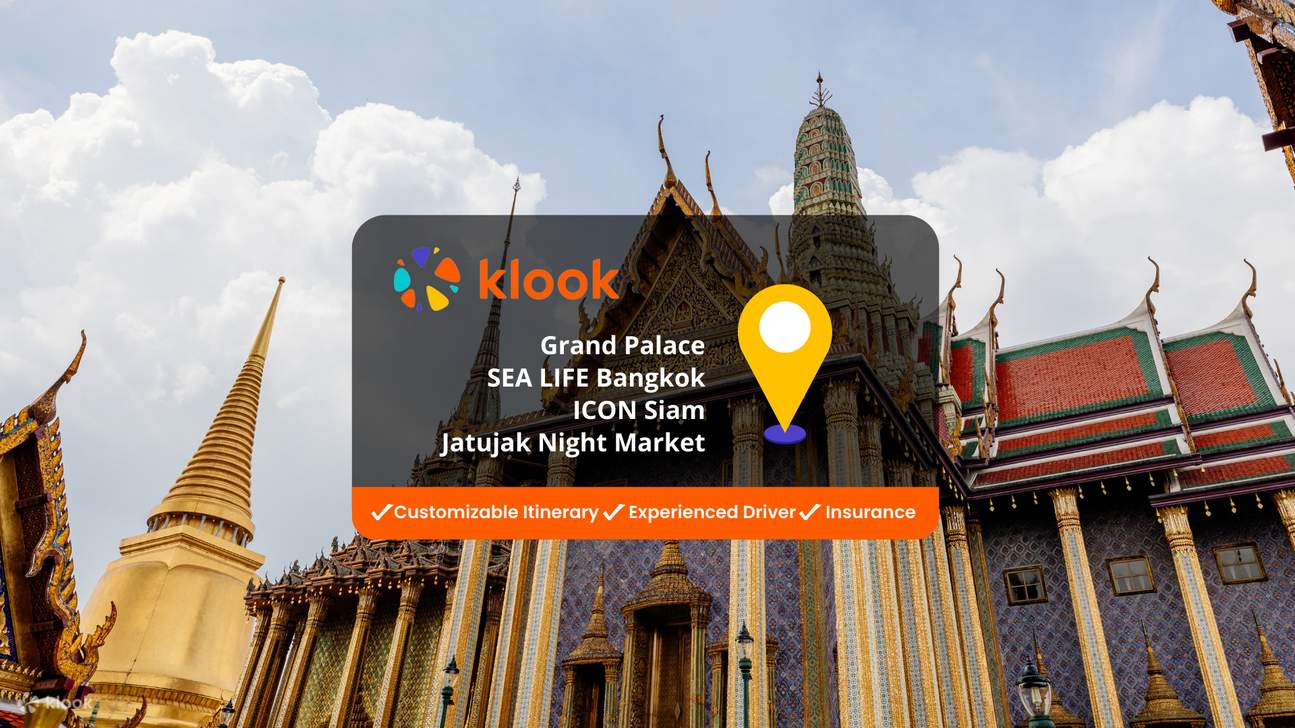 6 To 10 Hours Private Bangkok Car Charter by TTS Klook