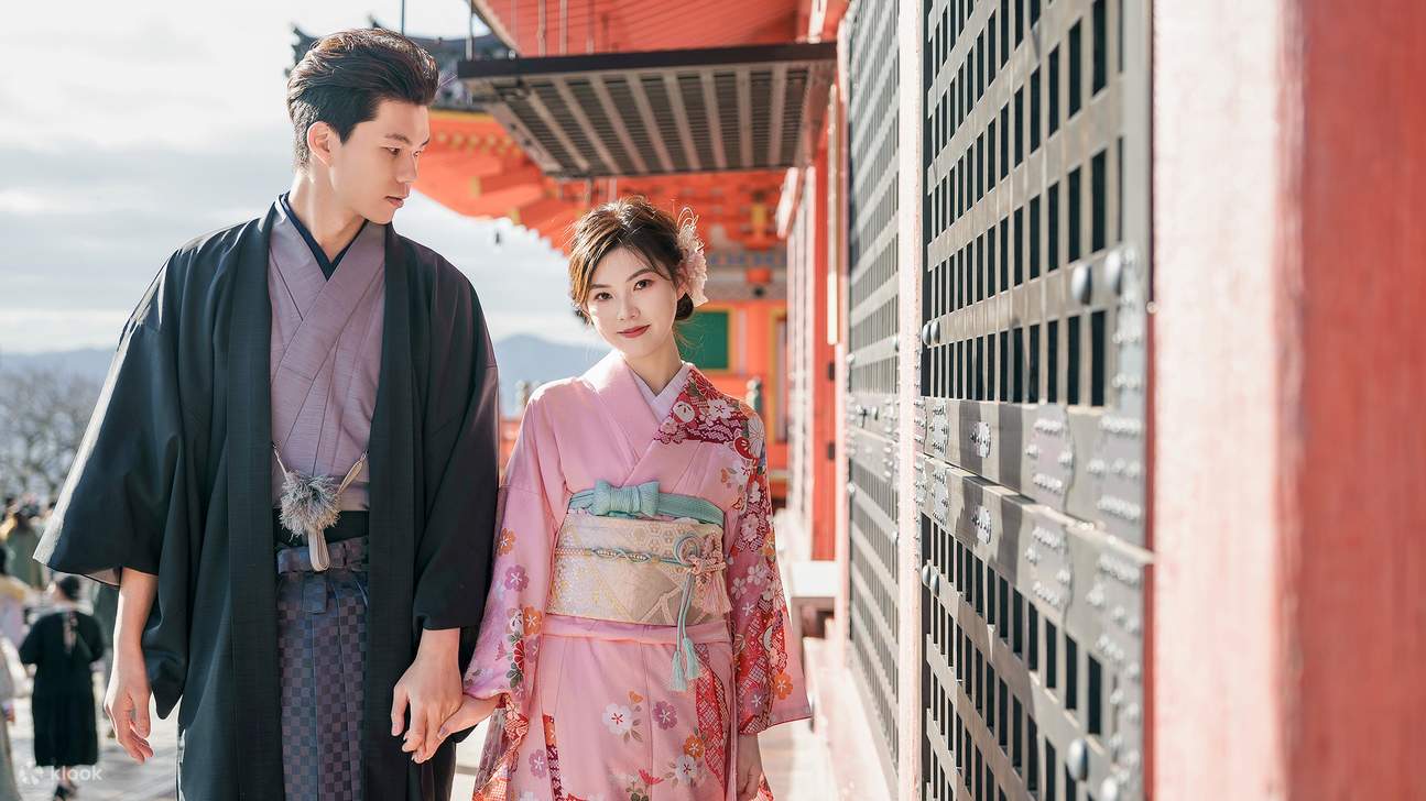 เกียวโต วัดคิโยมิสึ บริการเช่าชุดกิโมโน