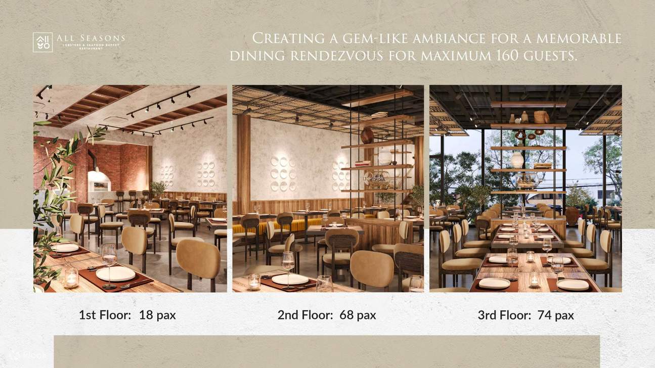 Prasmanan Lobster dan Hidangan Laut di All Seasons Restaurant 