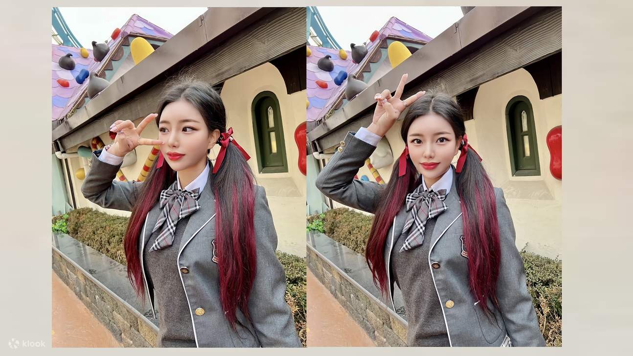 Прокат школьной формы в Сеуле 