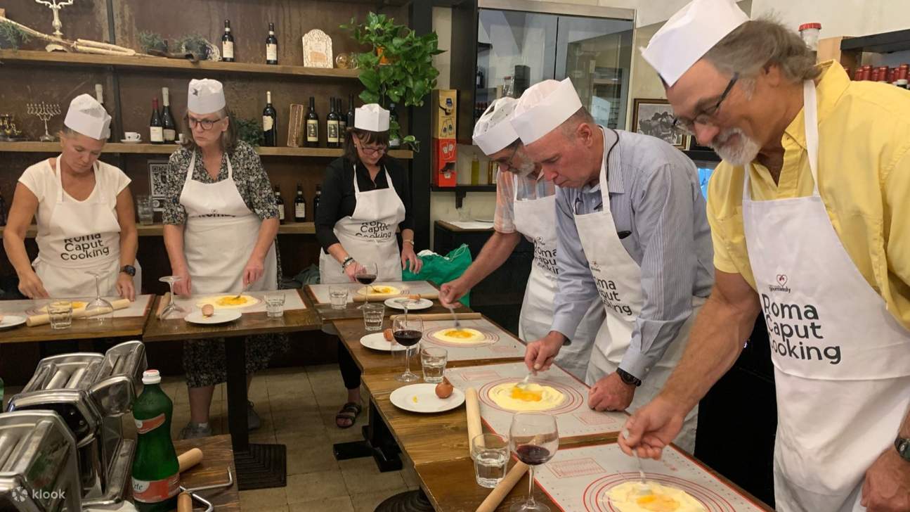 Кулинарный мастер-класс на закате в Риме