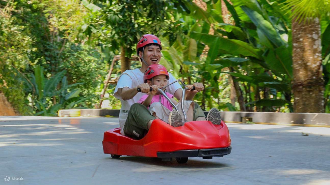 普吉岛Hanuman World丛林飞跃体验