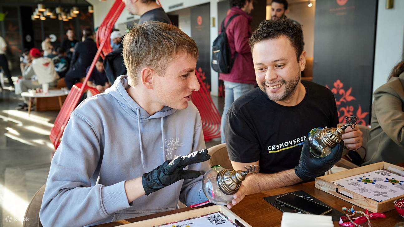 Мастер-класс по изготовлению традиционных турецких мозаичных ламп и подсвечников