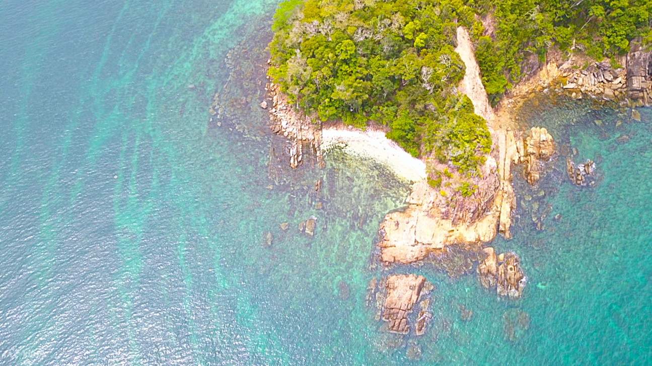 Pengalaman Snorkeling atau Menyelam di Moon Bay dari Kota Kinabalu