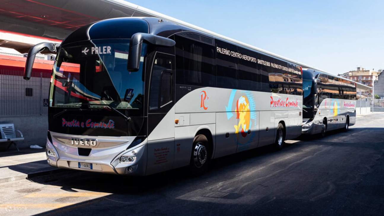 Aéroport de Palerme - Bus Palerme par Prestia e Comande
