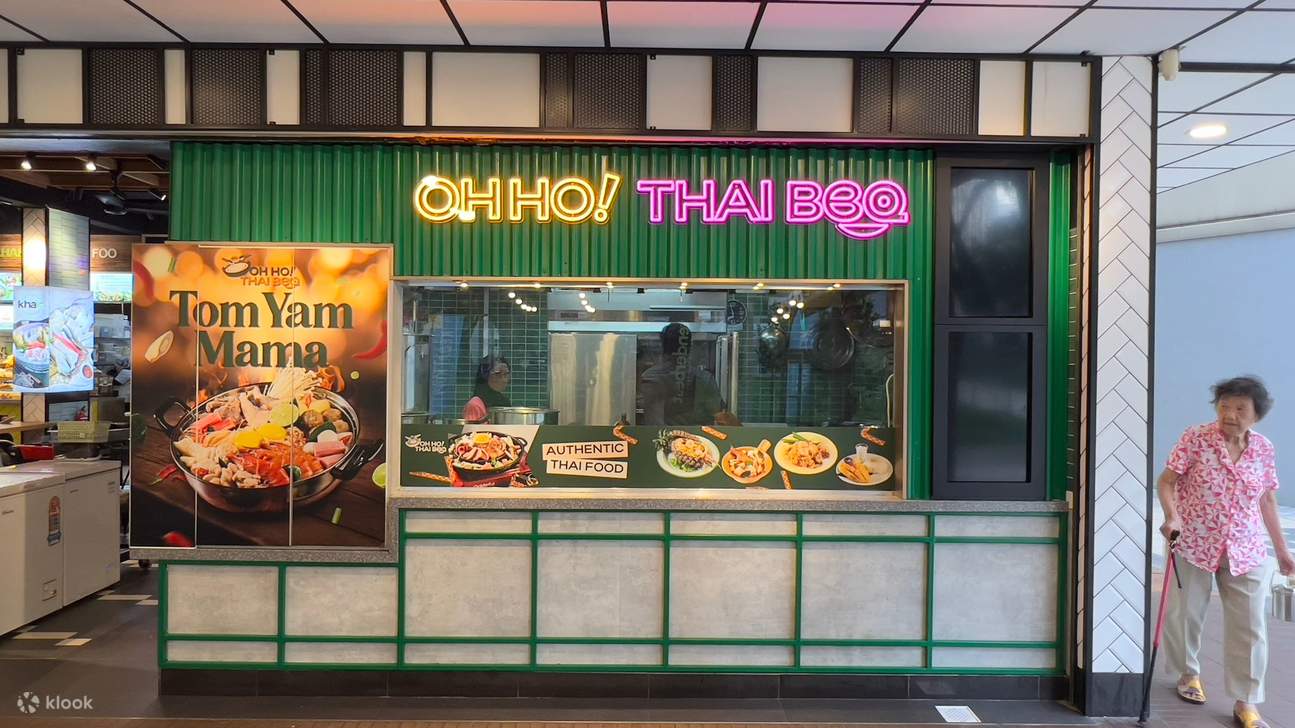 ร้าน Oh Ho Thai BBQ ในสิงคโปร์