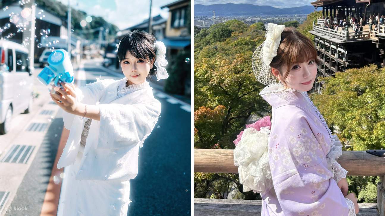 Penyewaan Kimono di Kiyomizu-dera, Kyoto