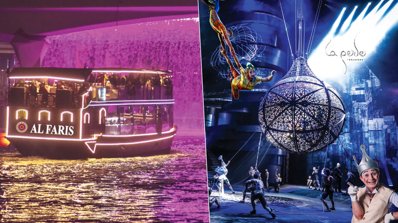享受 La Perle 银区座位票表演与晚餐游船
