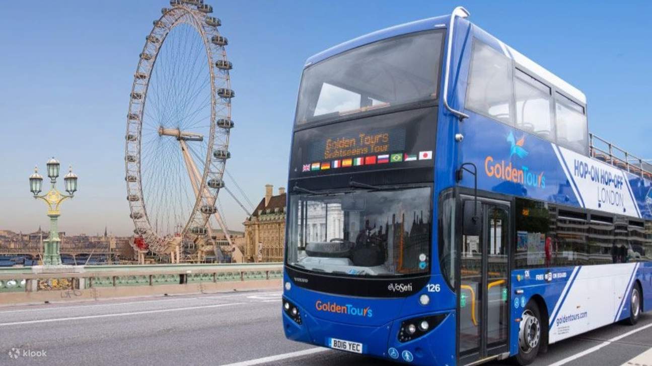 Temukan landmark ikonik London dengan perjalanan bus tanpa batas dan jelajahi sesuai keinginan Anda