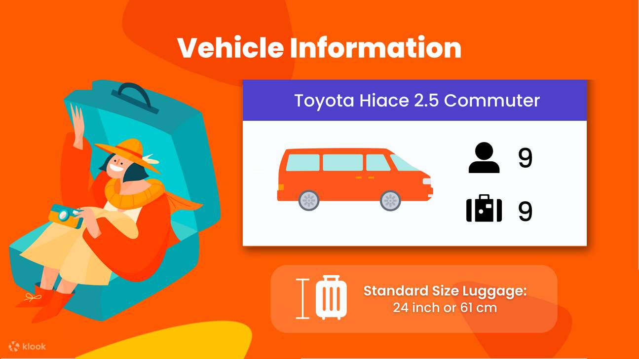 vehicle information, luggage allowance