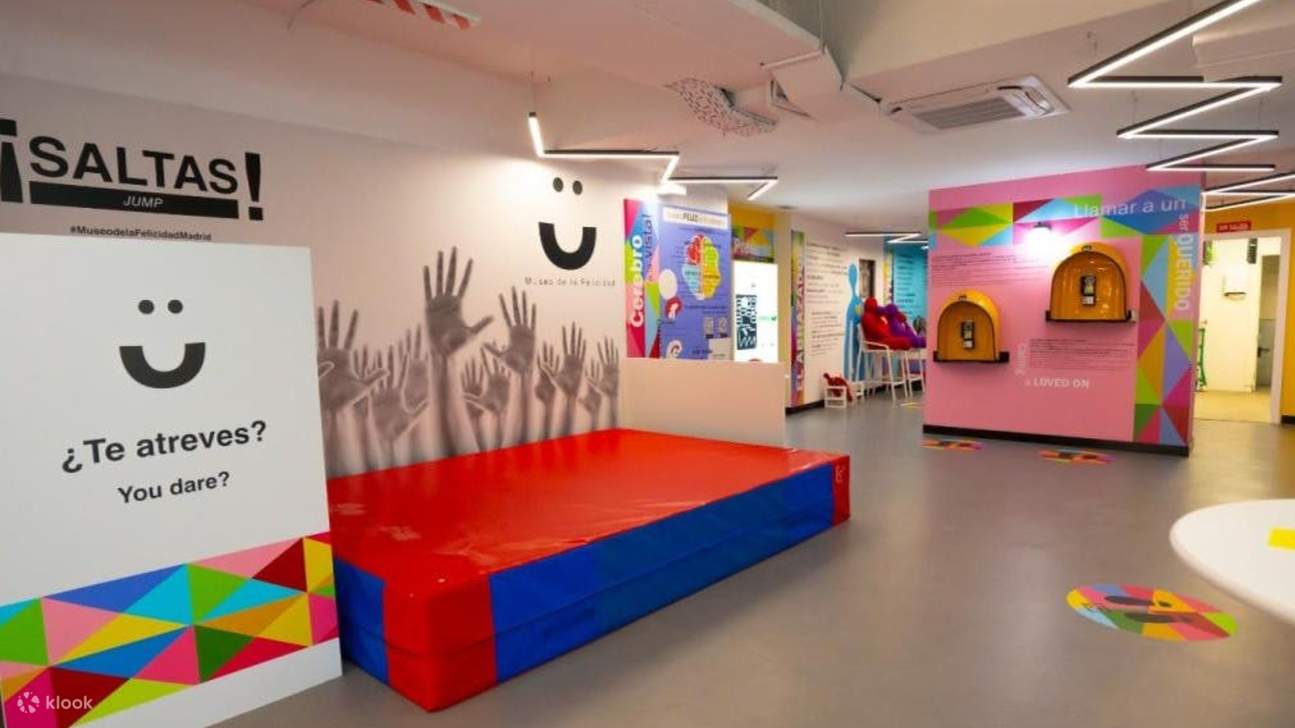 Tiket muzium kebahagiaan di Madrid