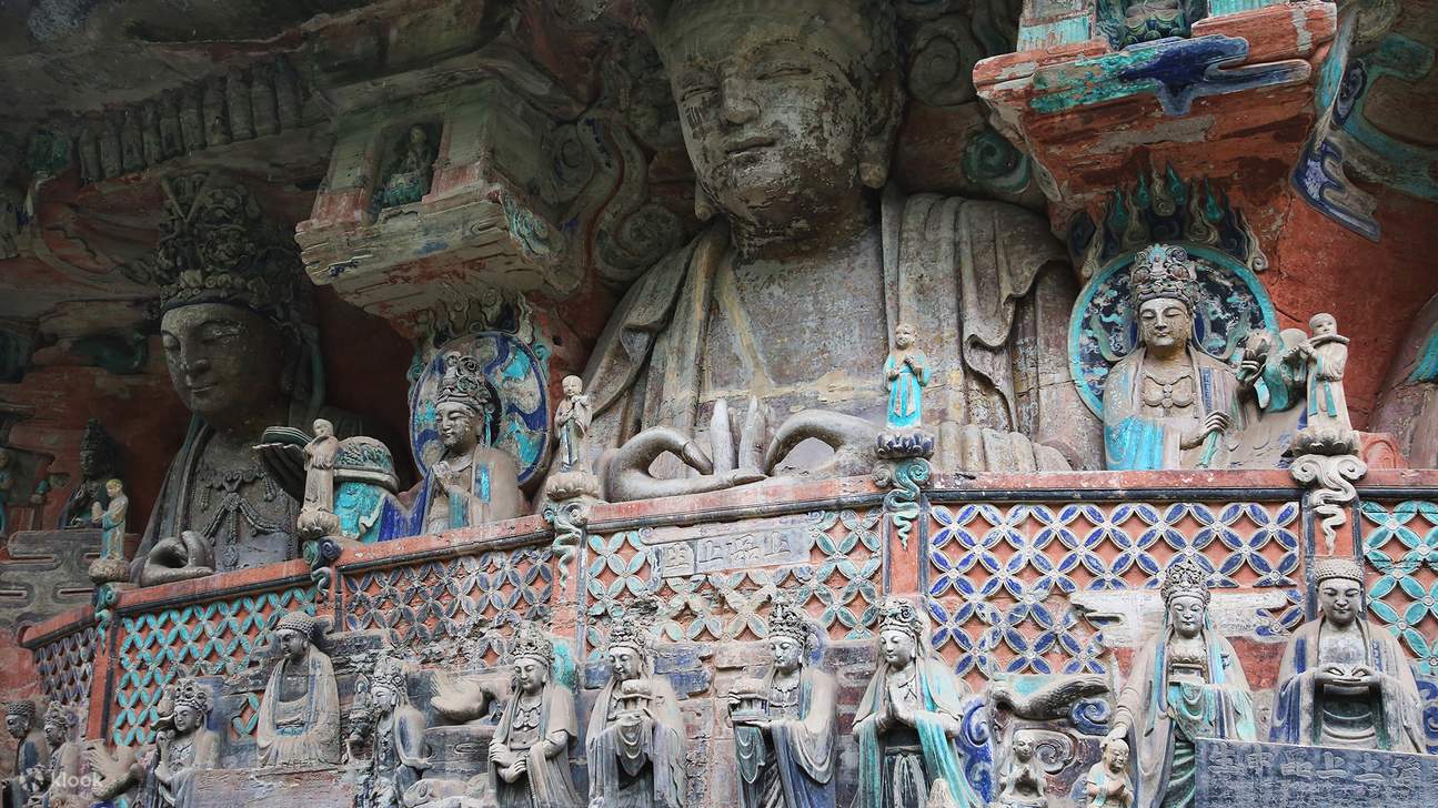 Excursion d'une journée aux sculptures rupestres de Dazu à Chongqing