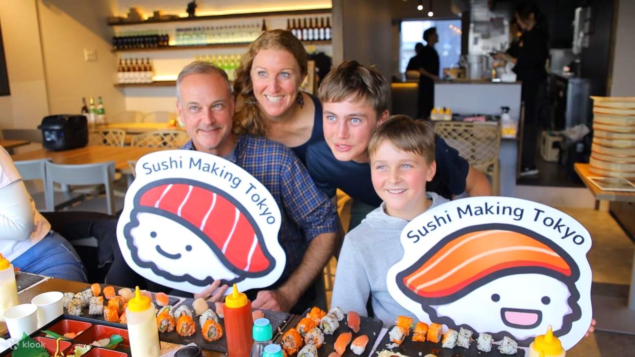 Clase de Cocina de Sushi N.º 1 de Tokio en Japón