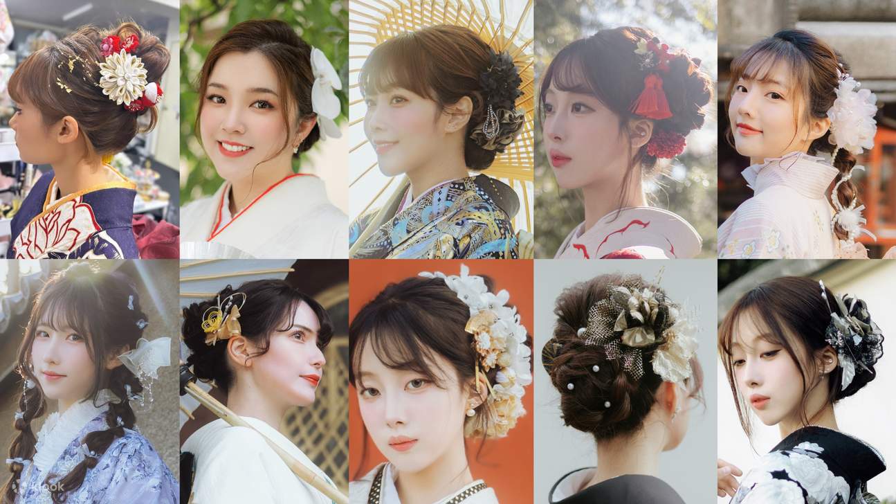 Вы также можете выбрать великолепные прически без дополнительной платы.