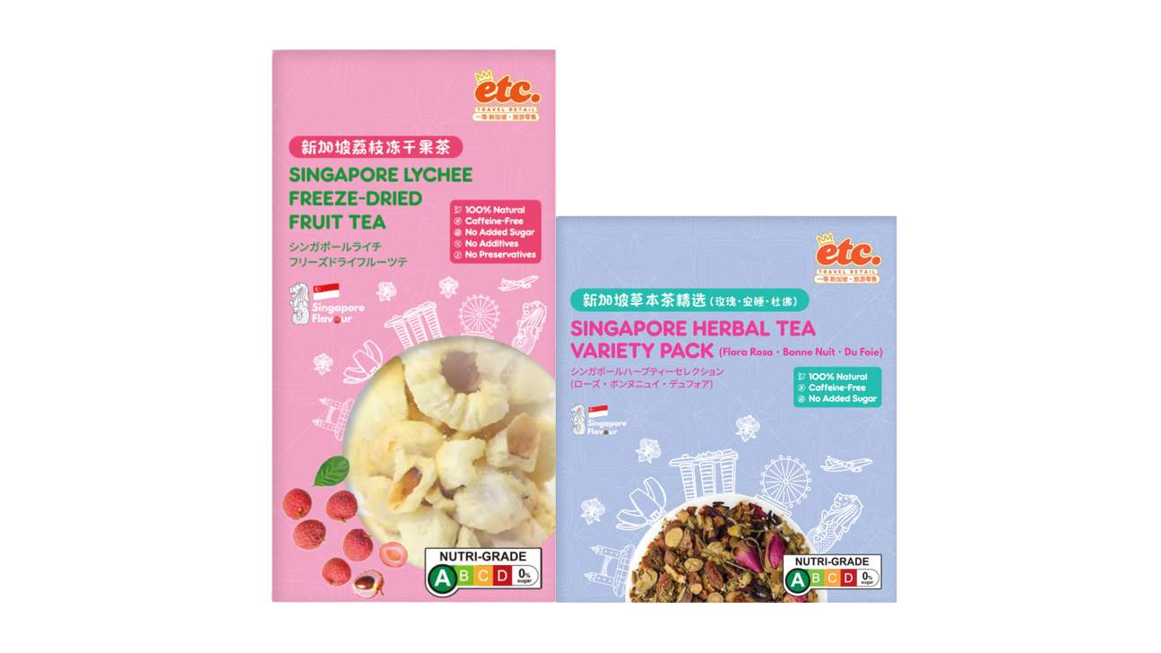 Kami telah mencipta semula perisa halus Singapura dengan Teh Buah Lici Kering Beku kami! Alami rasa tulen dan segar buah-buahan pada bila-bila masa, di mana-mana sahaja dengan infusi yang dihasilkan dengan lici kering beku premium (buah tempatan yang dige