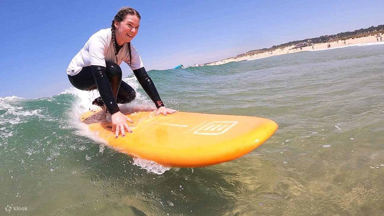 リスボンでのサーフィンレッスン