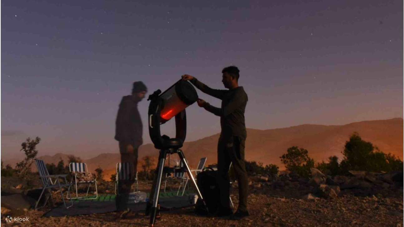 Trải nghiệm ngắm sao ở Al Jebel Al Akhdar, Oman