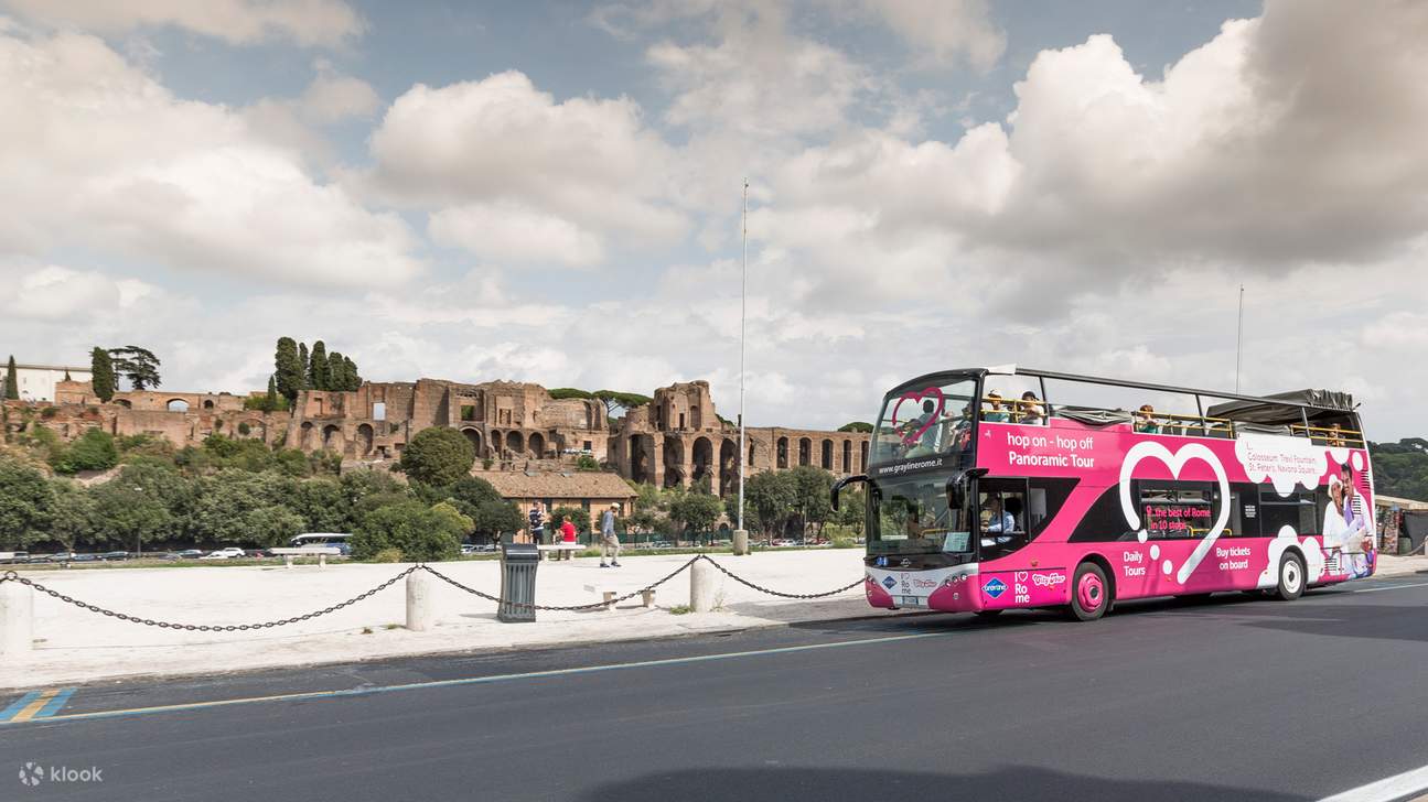 I Love Rome Panorama Bus Hop On Hop Off Tickets Klook United Kingdom