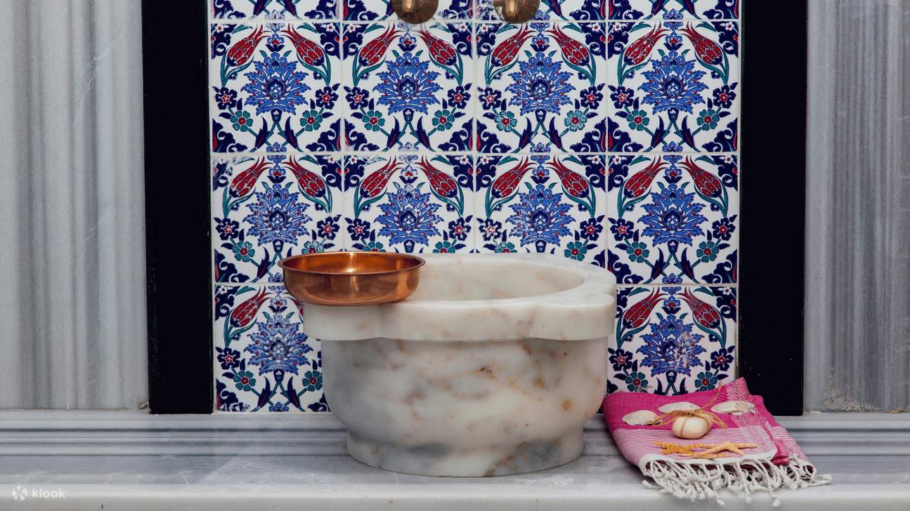 บรรยากาศอันผ่อนคลายของโรงอาบน้ำ