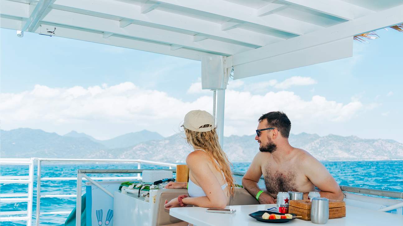 Gili Islands BBQ Cruise Tour mit Gili Hai ab Gili Trawangan